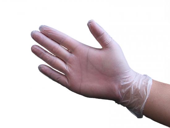 Clear Disposable Vinyl Gloves