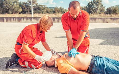 How does an ambu bag work?