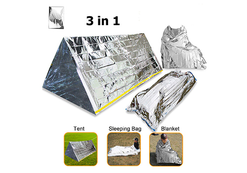 Mylar blanket Emergency Tent Thermal Sleeping Bag