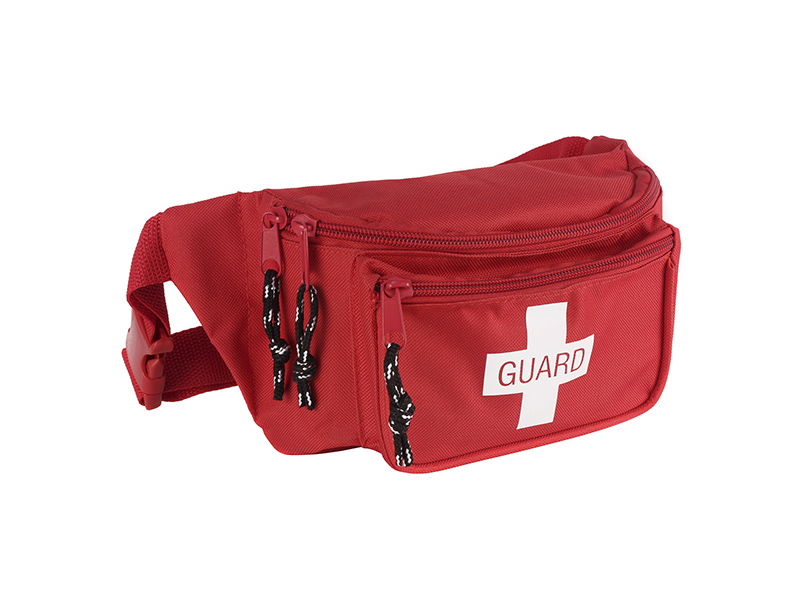Red Lifeguard First Aid Fanny Bag 