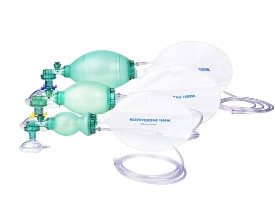 Ambu CPR Mask with Oxygen Inlet in Hard Case