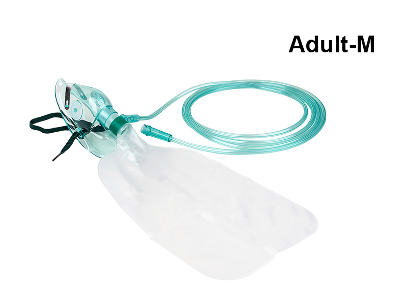 High Concentration PVC Non Rebreathing Oxygen Mask 