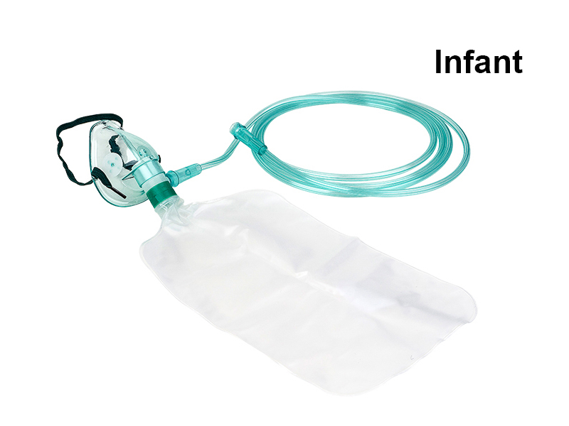 High Concentration PVC Non Rebreathing Oxygen Mask 