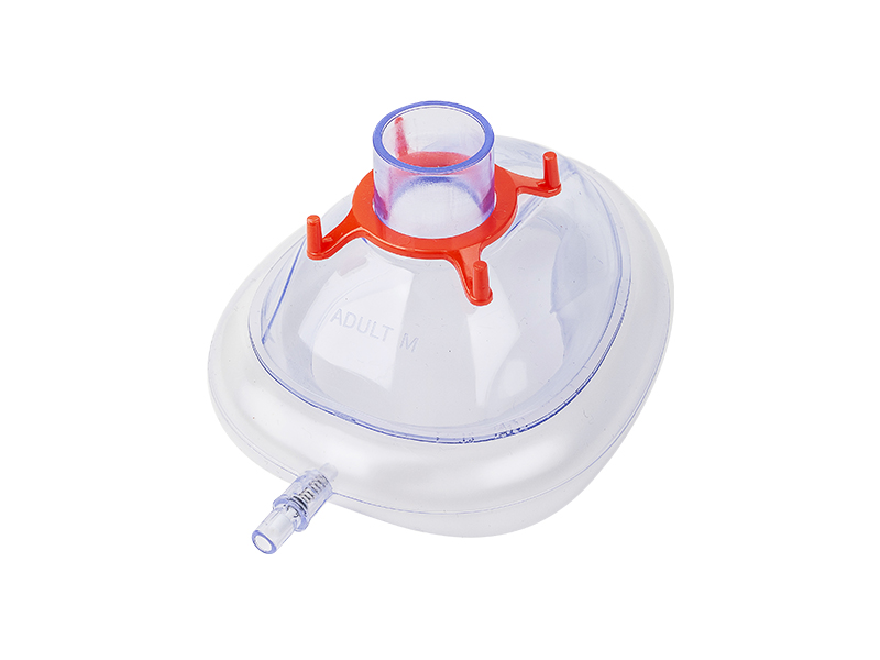 Phthalate-free Disposable PVC Anesthesia Mask with check valve 