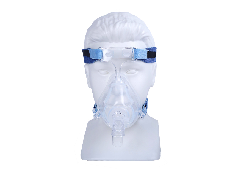 Reusable Silicone Full Face CPAP Mask for Sleep Apnea 