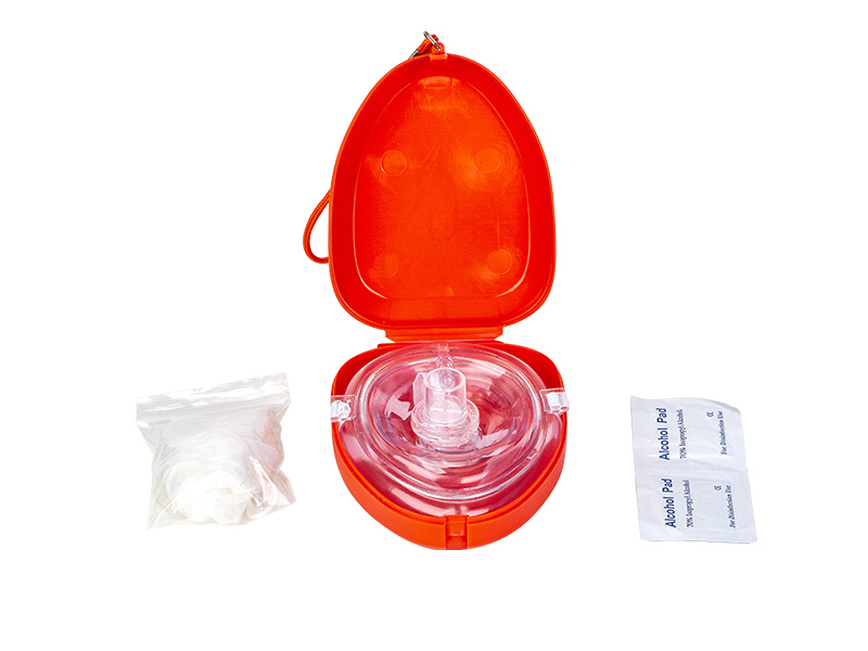 CPR Resuscitator Mask - Adult, Child & Infant (Hard Case)