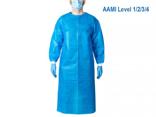 Disposable Protective Isolation Gown